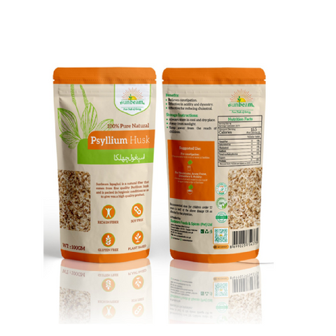 Sunbeam Psyllium Husk Pouch 100Gm