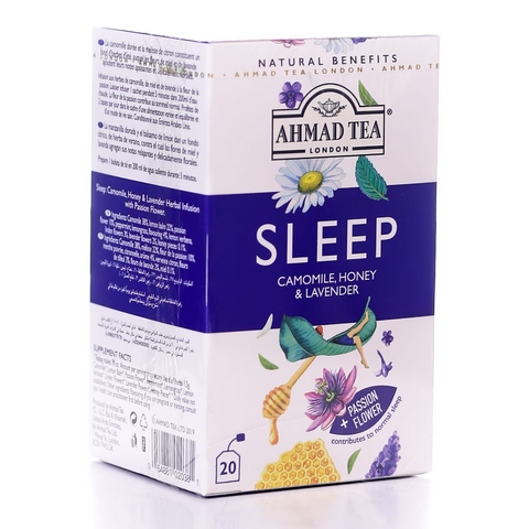 Ahmad Tea Bags Sleep Camomile Honey & Lavender 20S 30 Gm