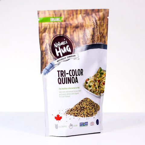 Nature'S Hug Tri Color Quinoa Organic 600 Gm