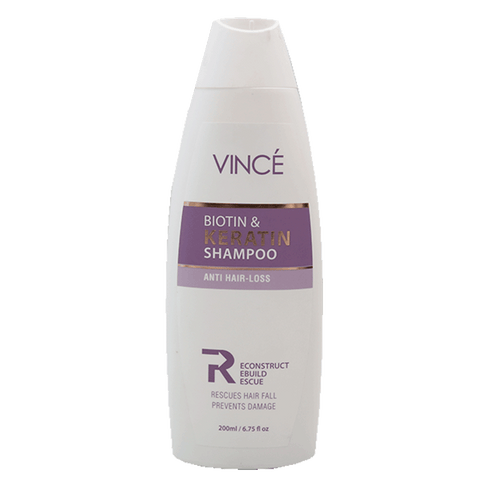 Vince Biotin & Keratin Shampoo Anti Hair-Loss 200Ml