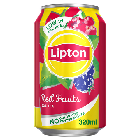 Lipton Ice Tea Red Fruits Low In Calories 320 Ml