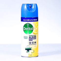 Dettol Disinfectant Spray Lemon Breeze All In One 400 Ml