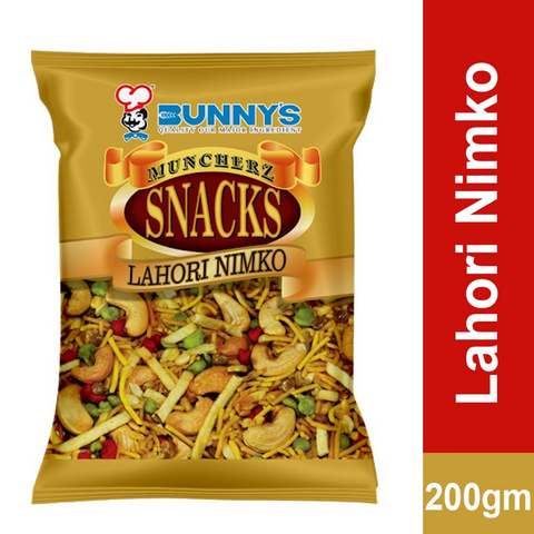 Bunnys Muncherz Snacks Lahori Nimko 200Gm