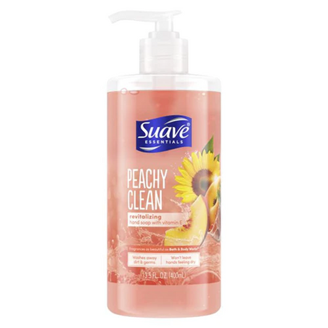 Suave Hand Wash Peachy Clean Revitalizing 400 Ml