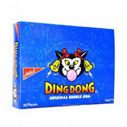 Hilal Ding Dong Splash Cola Bubble Gum Box 144Gm