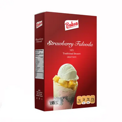 Bakea Strawberry Falooda Mix 195Gm