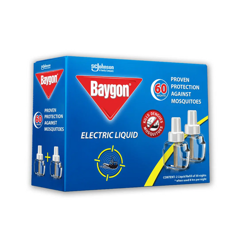 Baygon Electric Liquid Refill 2In1 41Ml