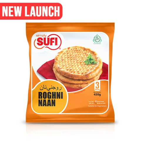 Sufi Roghni Naan 3Pcs 450Gm