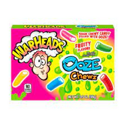 Warheads Ooze Chewz Fruity Flavors 99 Gm
