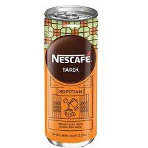 Nescafe Coffee Drink Tarik Kipitiam Tin 240 Ml