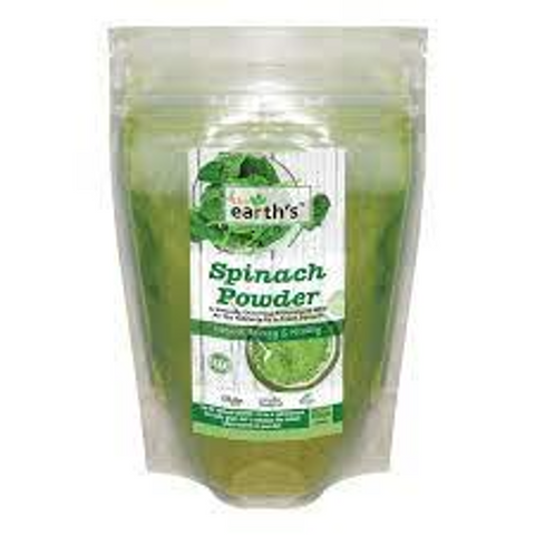 The Earth Spinach Powder Gluten Free 200 Gm