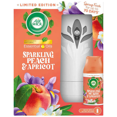 Airwick Air Freshner Sparkling Peach Apricot Machine 250 Ml