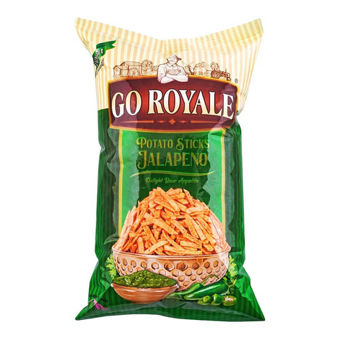Go Royale Potato Sticks Jalapeno 110Gm
