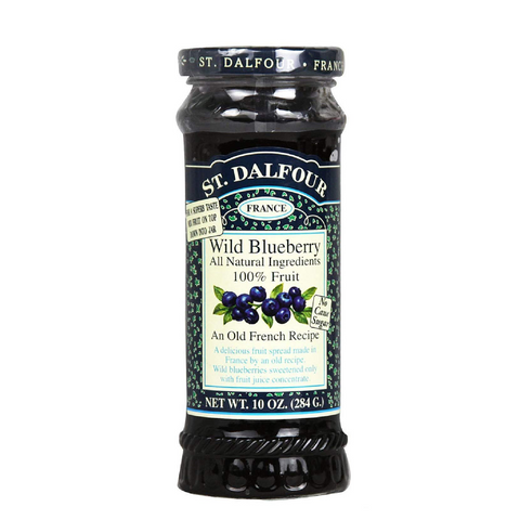 St Dalfour Jam France Wild Blueberry 284 Gm