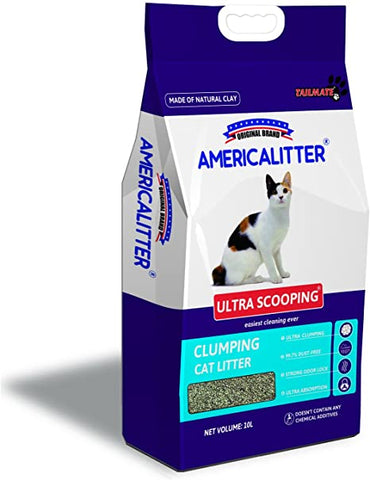 America Litter Ultra Scooping Clumping Litter 10 L