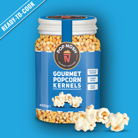 Pop Nosh Kernels Popcorn Jar 400g