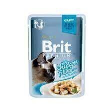 Brit Premium Cat Wet Food With Chicken Fillets 85 Gm