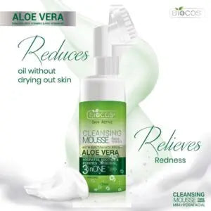 Biocos Cleansing Aloe Vera Face Wash (120ml)
