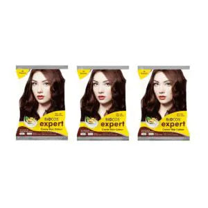 Biocos Expert Burgundy Hair Color Sachet Sachet 3Pcs