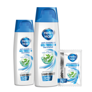 Hello Hair Anti-Dandruff Shampoo + Conditioner Clear and Refresh