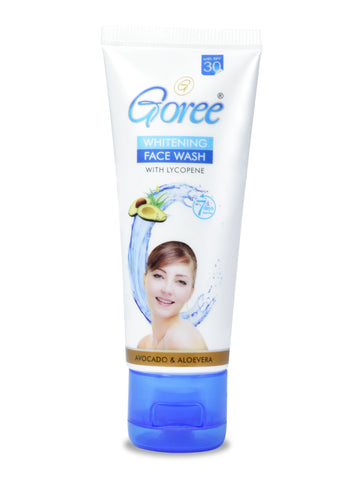 Goree Whitening Face Wash With LYCOPENE(Blue)