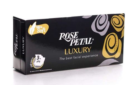 Rose Petal Luxury Tissue Box