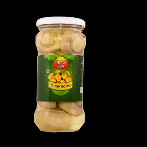 Best Day Slice Mushroom Glass Jar 330g