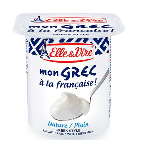 Elle & Vire Greek Style Yogurt Plain 125g