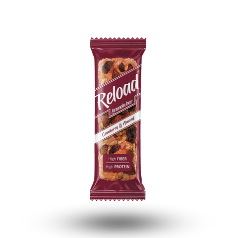 Reload Granola Bar (Cranberry & Almond) 40 Gm
