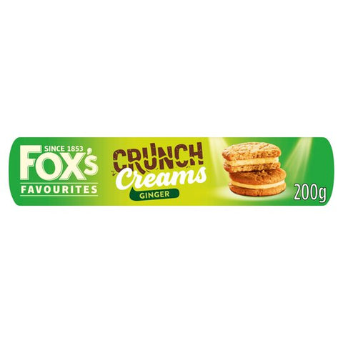Foxs Crucnh Creams Ginger Cookies 200g