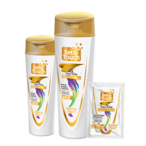 Set and Touch Shampoo Long and Strong Shampoo + Conditioner