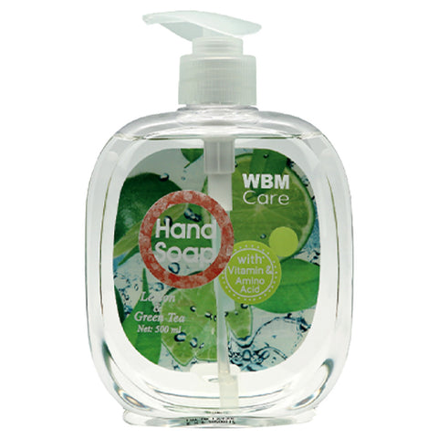 WBM Hand Wash Lemon & Green Tea 500ml