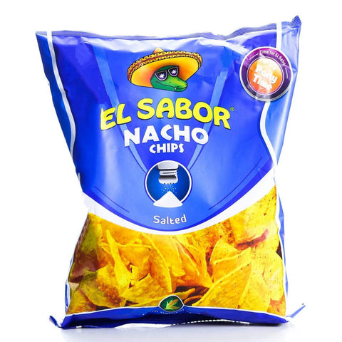 El Sabor Nacho Chips Salted 225 Gm