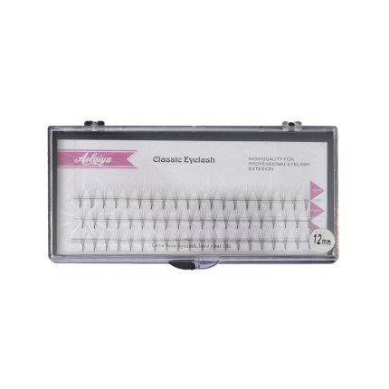 Eyelash Extensions Individual Volume Lash Premade Fans 5D 12mm (60 fans 300 individual eyelashes)