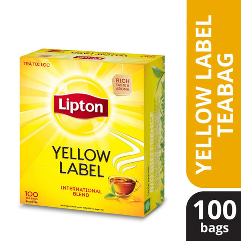 Lipton Tea Yellow Label 100 Bags 200 Gm