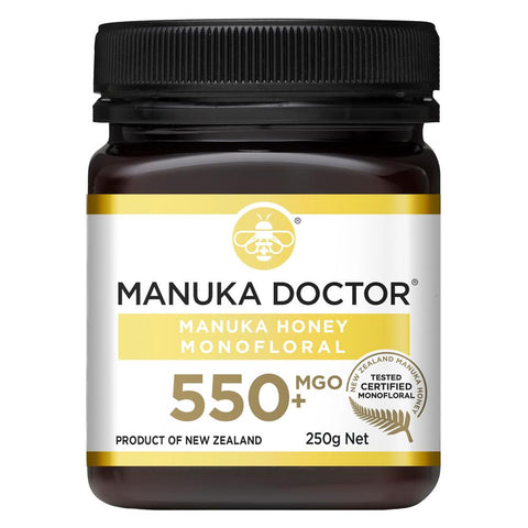 Manuka Doctor Honey Monofloral 550+ MGO 250g