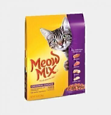 Meow Mix Original Choice Dry Cat Food 2.86KG