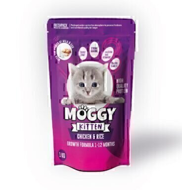 Moggy Kitten Food 1KG