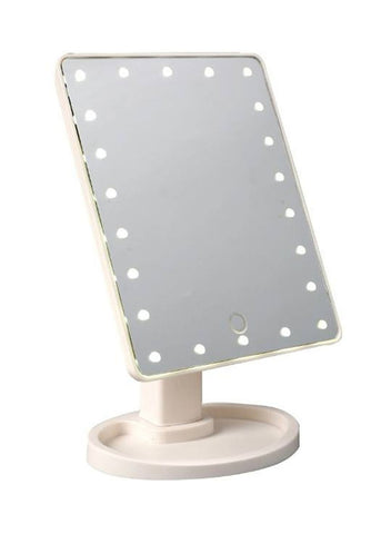 Make Up Mirror With LED Lights White