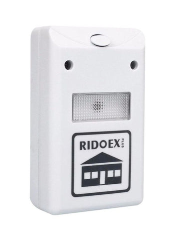 Ultrasonic Pest Repeller White 10x6x5centimeter