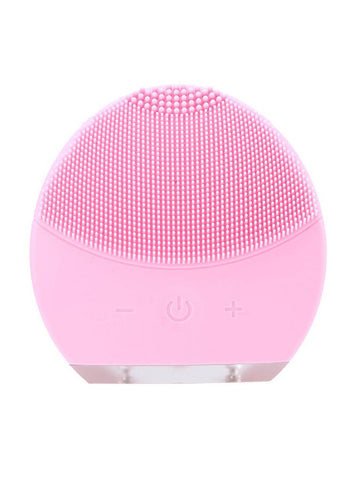 Facial Cleansing And Exfoliating Device Pink