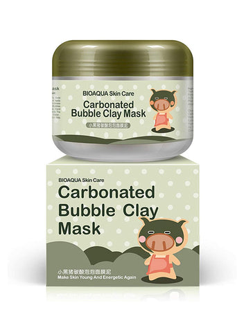 Carbonated Bubble Clay Piggy Mask