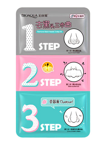 Blackhead Acne Remover Three Steps Nasal Mask 21ml