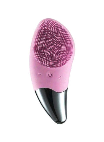 Sonic Silicone Face Brush Pink/Silver