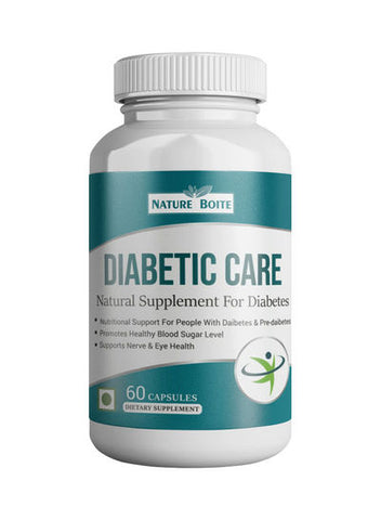 Diabetic Care Natural Supplement Capsules