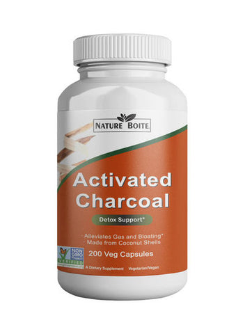Activated Charcoal Detox Support Capsules
