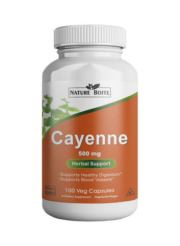 Cayenne 500mg Herbal Support Capsules