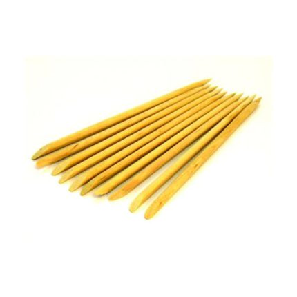 Nail Art Wooden Cuticle Pusher Remover Pedicure Manicure Stick 100 Pcs