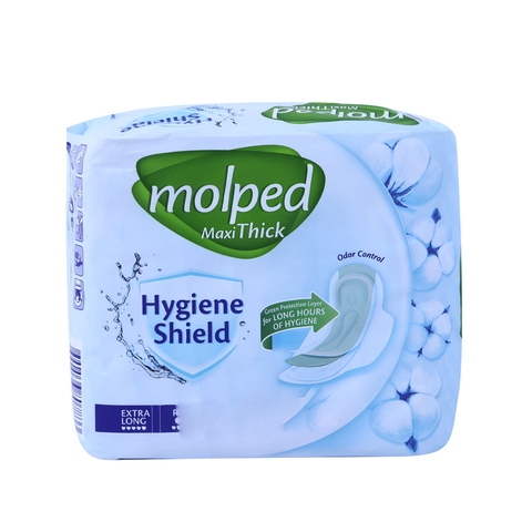 Molped Maxi Thick Sanitary Pad Extra Long 8Pcs