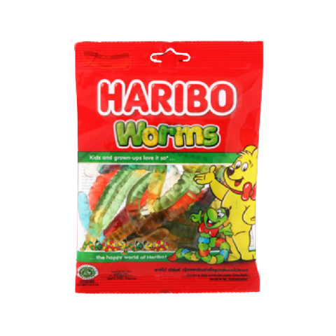 Haribo Jelly Worms 80 Gm Basic